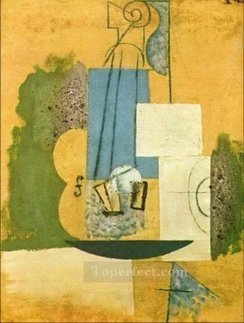 ヴァイオリン 1913 キュビスト パブロ・ピカソ Oil Paintings